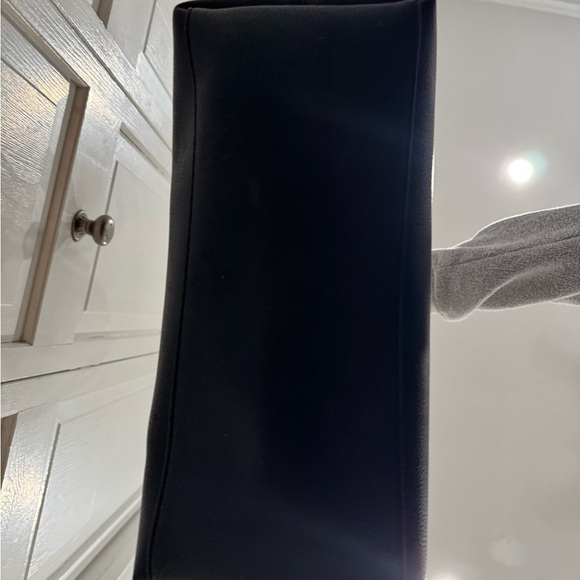 Coach City Tote in Black with Gold Accents - Picture 6 of 6